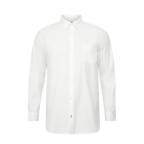 North Latitude Oxford Shirt White - Košele - Košele 2XL-10XL