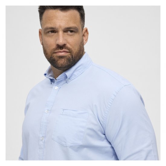 North Latitude Oxford Shirt Light Blue - Košele - Košele 2XL-10XL