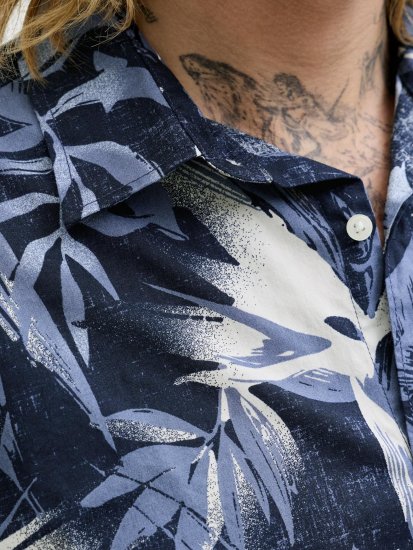 Jack & Jones Honolulu Short Sleeve Resort Shirt - Košele s krátkym rukávom - Pánske košele s krátkym rukávom