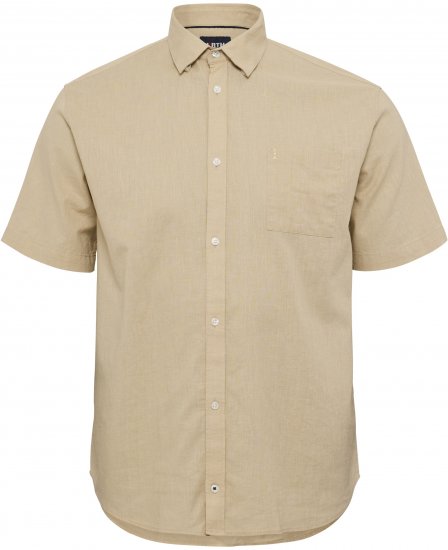 North Latitude 51106 Short Sleeve Shirt Sand - Košele s krátkym rukávom - Pánske košele s krátkym rukávom