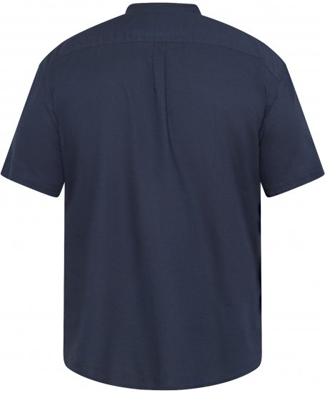 North Latitude 61109 Košeľa s Krátkym Rukávom so Stojačikom Tmavomodrá - Košele - Košele 2XL-10XL