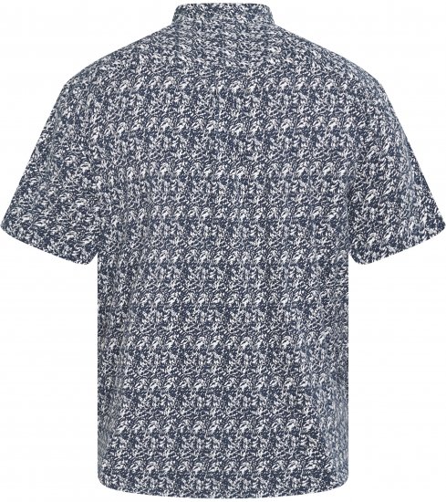 North Latitude 61114 Jersey Košeľa s Celoplošnou Potlačou Tmavomodrá - Košele - Košele 2XL-10XL