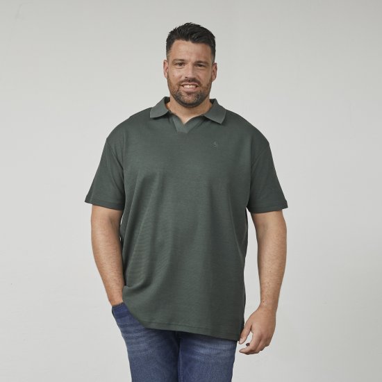 North Latitude 61346 Polo s V-Výstrihom Tmavozelená - Polokošele - Polokošele 2XL-8XL