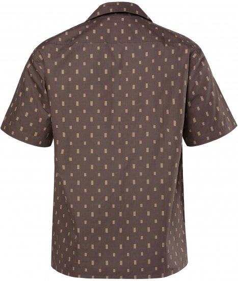 JP1880 Boxy Cuba Short Sleeve Shirt Brown - Košele - Košele 2XL-10XL