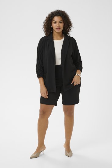 Kaffe Curve Pheolo Shorts Black Deep - Šortky - 