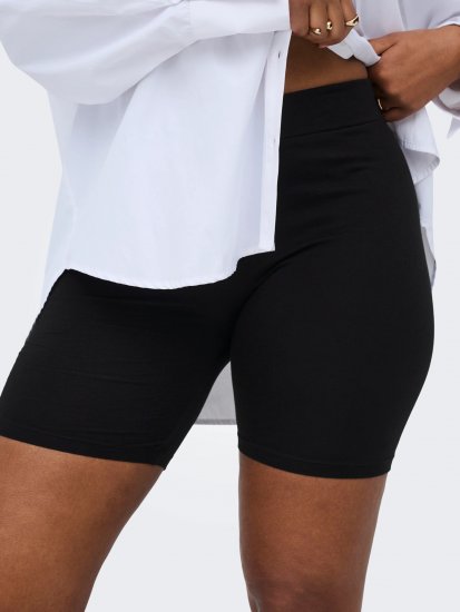Only Carmakoma Time Shorts Black - Šortky - 