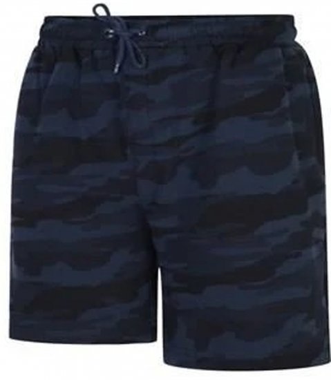 Espionage LW134 Camoflaged Shorts Navy - Tepláky & teplákové kraťasy - Tepláky & Teplákové kraťasy - 2XL-12XL