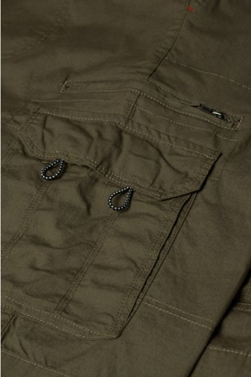 Espionage ST042 Cargo Shorts Olive - Šortky - Šortky W40-W60