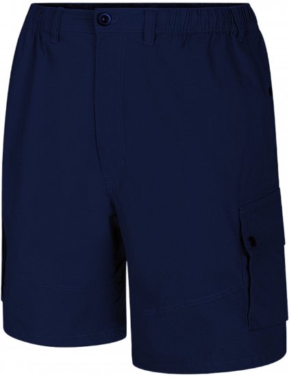 Espionage ST066 Stretch Poplin Cargo Shorts Dark Navy - Šortky - Šortky W40-W60