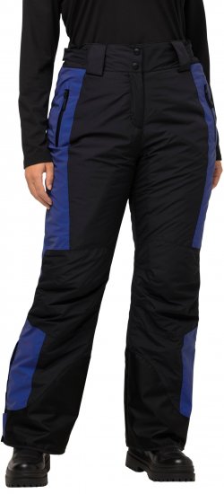 Ulla Popken Ski Pants Reflector Waterproof Velcro Closure Snow Gaiter Black - Džíny & Nohavice vo Veľkých Veľkostiach – Plus Size - 