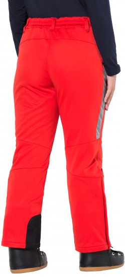 Ulla Popken Softshell Trousers Waterproof Zip Pockets Snow Gaiters Salsa - Džíny & Nohavice vo Veľkých Veľkostiach – Plus Size - 