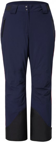 Ulla Popken Performance Trousers Waterproof Zip Pockets Snow Gaiter Navy - Džíny & Nohavice vo Veľkých Veľkostiach – Plus Size - 