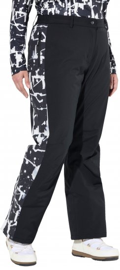 Ulla Popken Hyprar Functional Trousers Waterproof Velcro Closure Snow Gaiter Black - Džíny & Nohavice vo Veľkých Veľkostiach – Plus Size - 