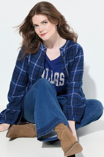 Ulla Popken Stretch Fit Bootcut Jeans Blue Denim - Džínsy - Dámske džínsy veľkých veľkostí