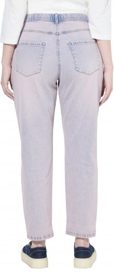 Ulla Popken Dyed Stretch Fit Boyfriend Jeans Light Light Blue Denim - Džíny & Nohavice vo Veľkých Veľkostiach – Plus Size - 
