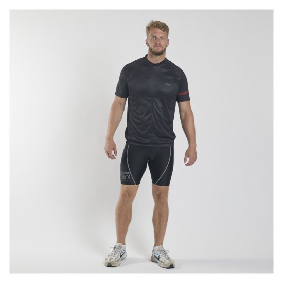 North Latitude Sport Bike Shirt Black - Cyklistické oblečenie - 
