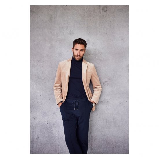 JP1880 Suit Jacket Corduroy Business Sand - Obleky - Obleky 2XL-8XL