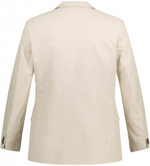 JP1880 Kos Linen Blend Jacket Sand - Obleky - Obleky 2XL-8XL