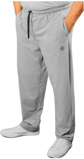 20 Nodi Stretch Fleece Cotton Sports Pants with Enzyme and Soft Touch Treatment Grey - Tepláky & teplákové kraťasy - Tepláky & Teplákové kraťasy - 2XL-12XL
