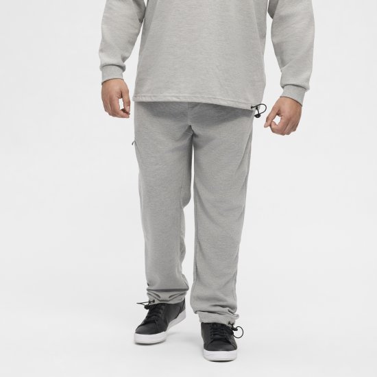 North Latitude Ottoman Sweatpants Mid Grey - Tepláky & teplákové kraťasy - Tepláky & Teplákové kraťasy - 2XL-12XL