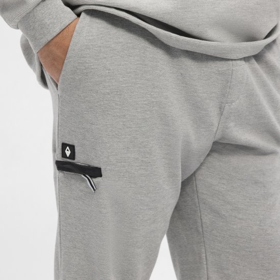 North Latitude Ottoman Sweatpants Mid Grey - Tepláky & teplákové kraťasy - Tepláky & Teplákové kraťasy - 2XL-12XL