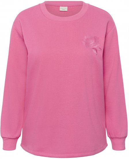 Kaffe Curve Sus Sweatshirt Pink Power - Mikiny - 
