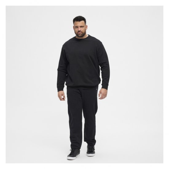 North Latitude Crew Neck Sweatshirt Black - Mikiny & mikiny bez kapucne - Mikiny & Mikiny s Kapucňou 2XL-12XL