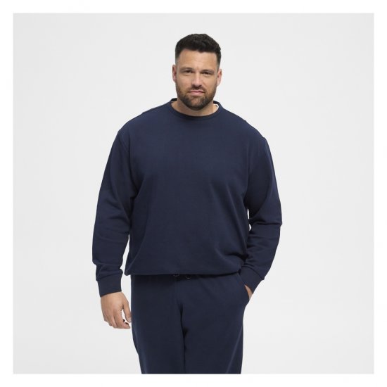 North Latitude Crew Neck Sweatshirt Navy - Mikiny & mikiny bez kapucne - Mikiny & Mikiny s Kapucňou 2XL-12XL