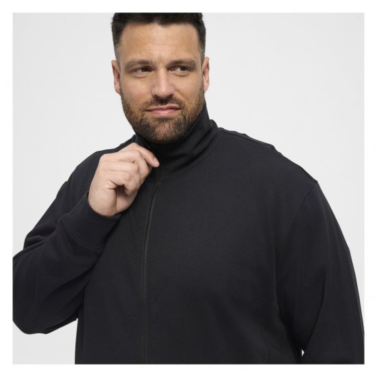 North Latitude Full-Zip Sweatshirt Black - Mikiny & mikiny bez kapucne - Mikiny & Mikiny s Kapucňou 2XL-12XL