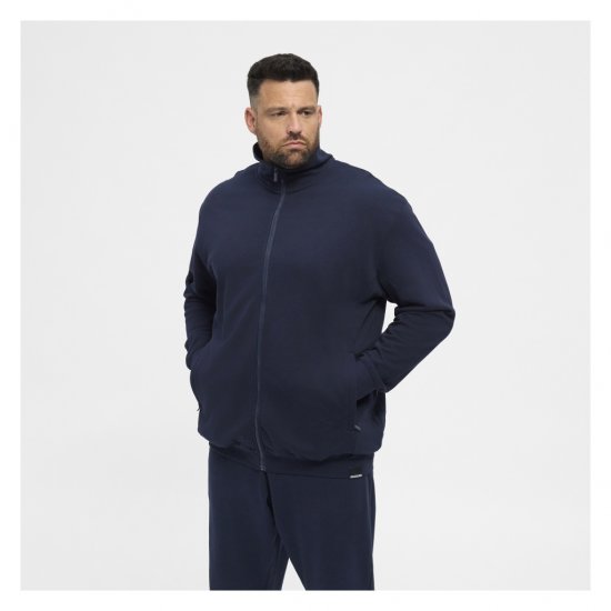 North Latitude Full-Zip Sweatshirt Navy Blue - Mikiny & mikiny bez kapucne - Mikiny & Mikiny s Kapucňou 2XL-12XL