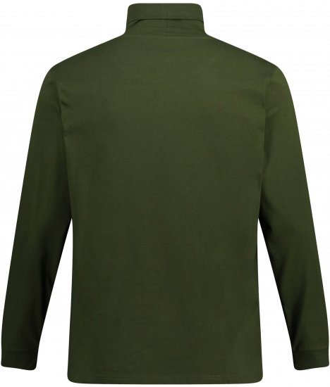 JP1880 Turtleneck Sweatshirt Green - Mikiny & mikiny bez kapucne - Mikiny & Mikiny s Kapucňou 2XL-12XL
