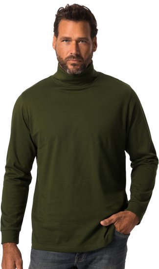 JP1880 Turtleneck Sweatshirt Green - Mikiny & mikiny bez kapucne - Mikiny & Mikiny s Kapucňou 2XL-12XL