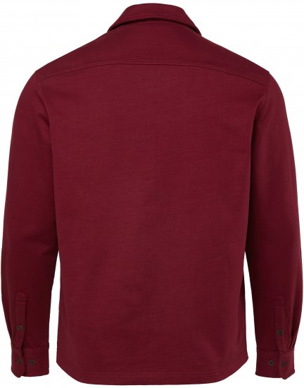JP1880 Sweatshirt Long Sleeve Boxy Fit Red - Mikiny & mikiny bez kapucne - Mikiny & Mikiny s Kapucňou 2XL-12XL