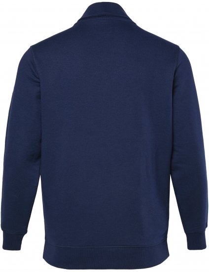 JP1880 Sweat Jacket Shawl Collar Navy - Mikiny & mikiny bez kapucne - Mikiny & Mikiny s Kapucňou 2XL-12XL