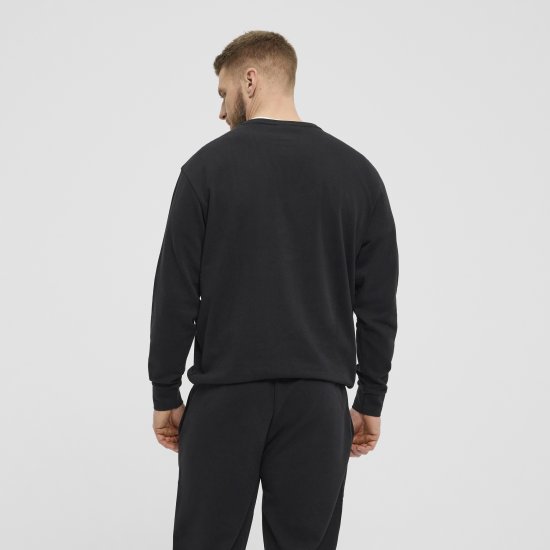 North Latitude Denim Crew Neck Sweatshirt Black TALL - TALL mikiny - 