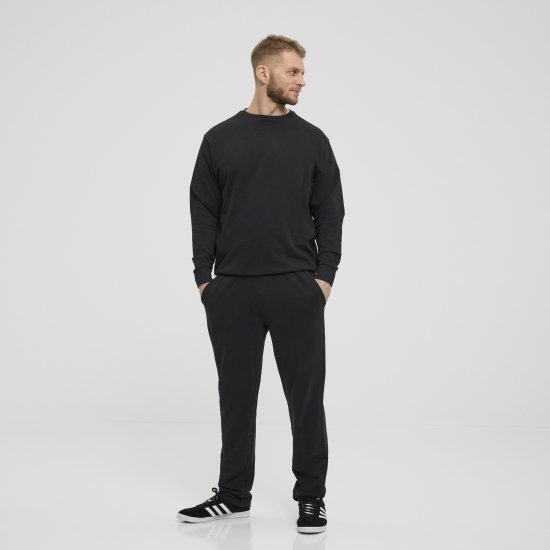 North Latitude Denim Crew Neck Sweatshirt Black TALL - TALL mikiny - 