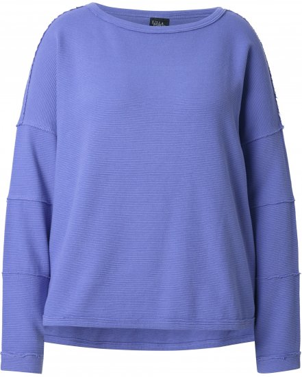 Ulla Popken Inverted Seam Long Sleeve Sweatshirt Lavender - Mikiny & mikiny bez kapucne - 