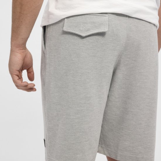 North Latitude Ottoman Sweatshorts Mid Grey - Tepláky & teplákové kraťasy - Tepláky & Teplákové kraťasy - 2XL-12XL
