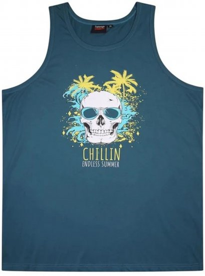 Espionage T381 Surfing Tanktop Teal - Tričká bez rukávov - Tričká bez rukávov 2XL-12XL
