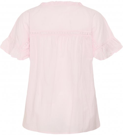 Kaffe Curve Valeria Top Ballerina Pink - Tričká & topy - 