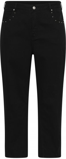 Kaffe Curve Brenn Barrel Twill Jeans Washed Black - Džínsy - 