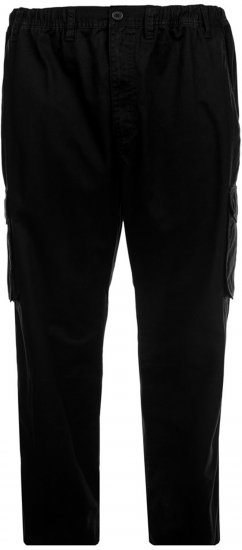 Espionage TR052 Cargo Trousers Black - Kapsáče - Pánske Kapsáče Nadmerné Veľkosti