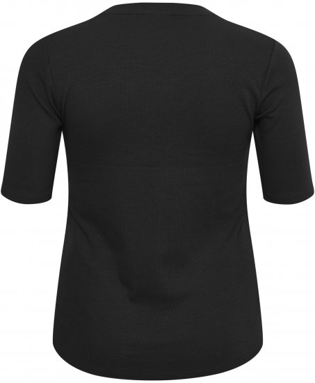 Kaffe Curve Carina Tričko Sýto čierna - Tričká - 