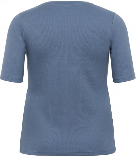 Kaffe Curve Carina T-Shirt Blue - Tričká - 