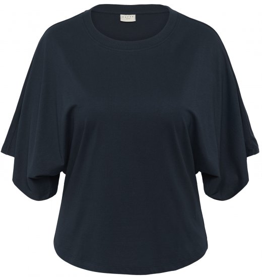 Kaffe Curve Stormi T-Shirt Navy - Tričká - 