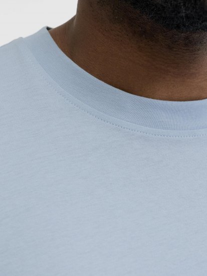 Jack & Jones Brandon T-Shirt Celestial Blue - Tričká - Nadrozmerné tričká - 2XL-14XL