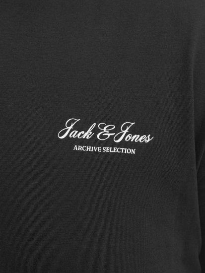 Jack & Jones Archive Tričko Čierne - Tričká - Nadrozmerné tričká - 2XL-14XL