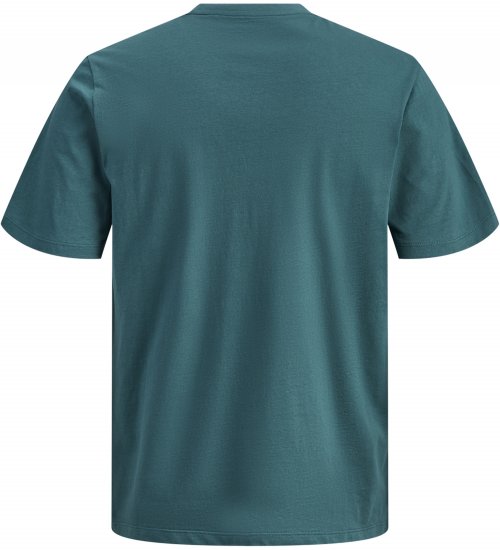 Jack & Jones Grayson Tričko Tyrkysová - Tričká - Nadrozmerné tričká - 2XL-14XL