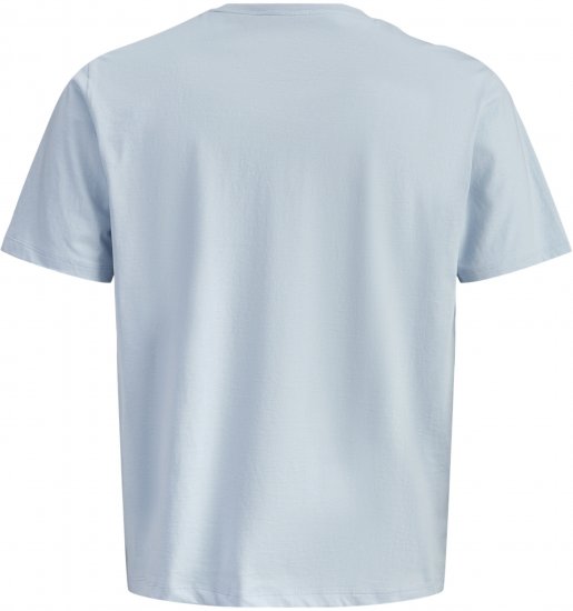 Jack & Jones Grayson Tričko Modrá - Tričká - Nadrozmerné tričká - 2XL-14XL