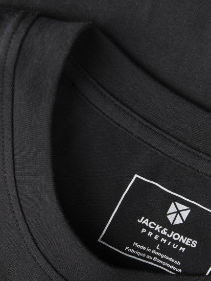 Jack & Jones Blaneo Short Sleeve T-shirt Black - Jack & Jones Plus Size - Jack & Jones Plus Size
